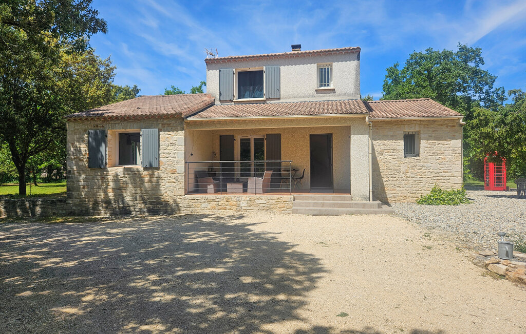 Maison 5 pers. avec piscine privée à Barjac - Photo 2