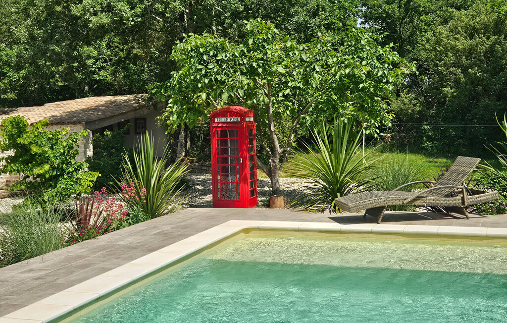 Maison 5 pers. avec piscine privée à Barjac - Photo 11