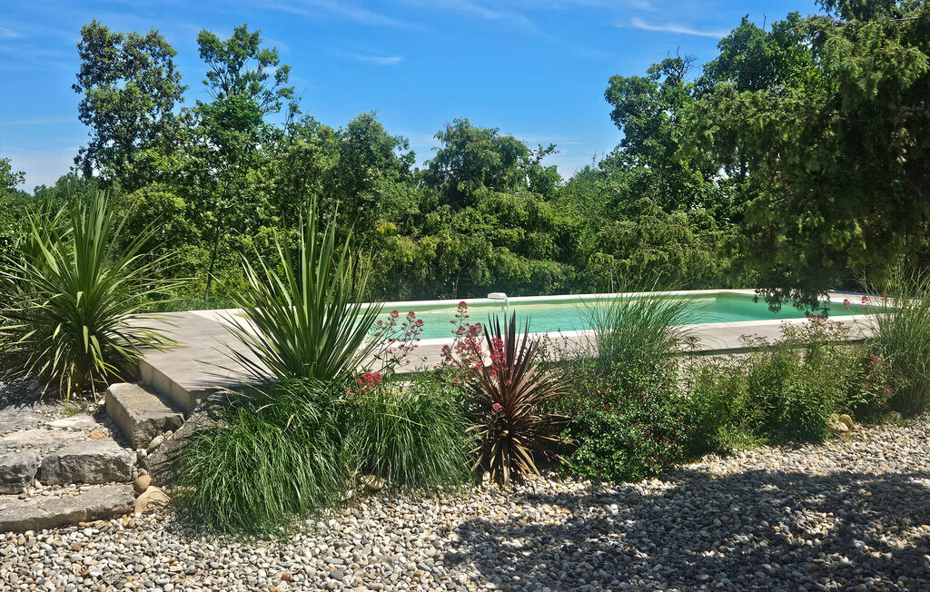 Maison 5 pers. avec piscine privée à Barjac - Photo 12