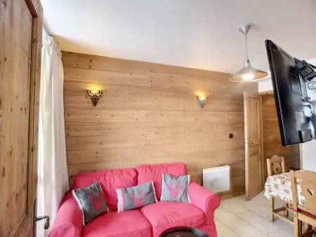 3 pièces rénové 6 pers. aux Menuires, balcon plein sud : photo 9