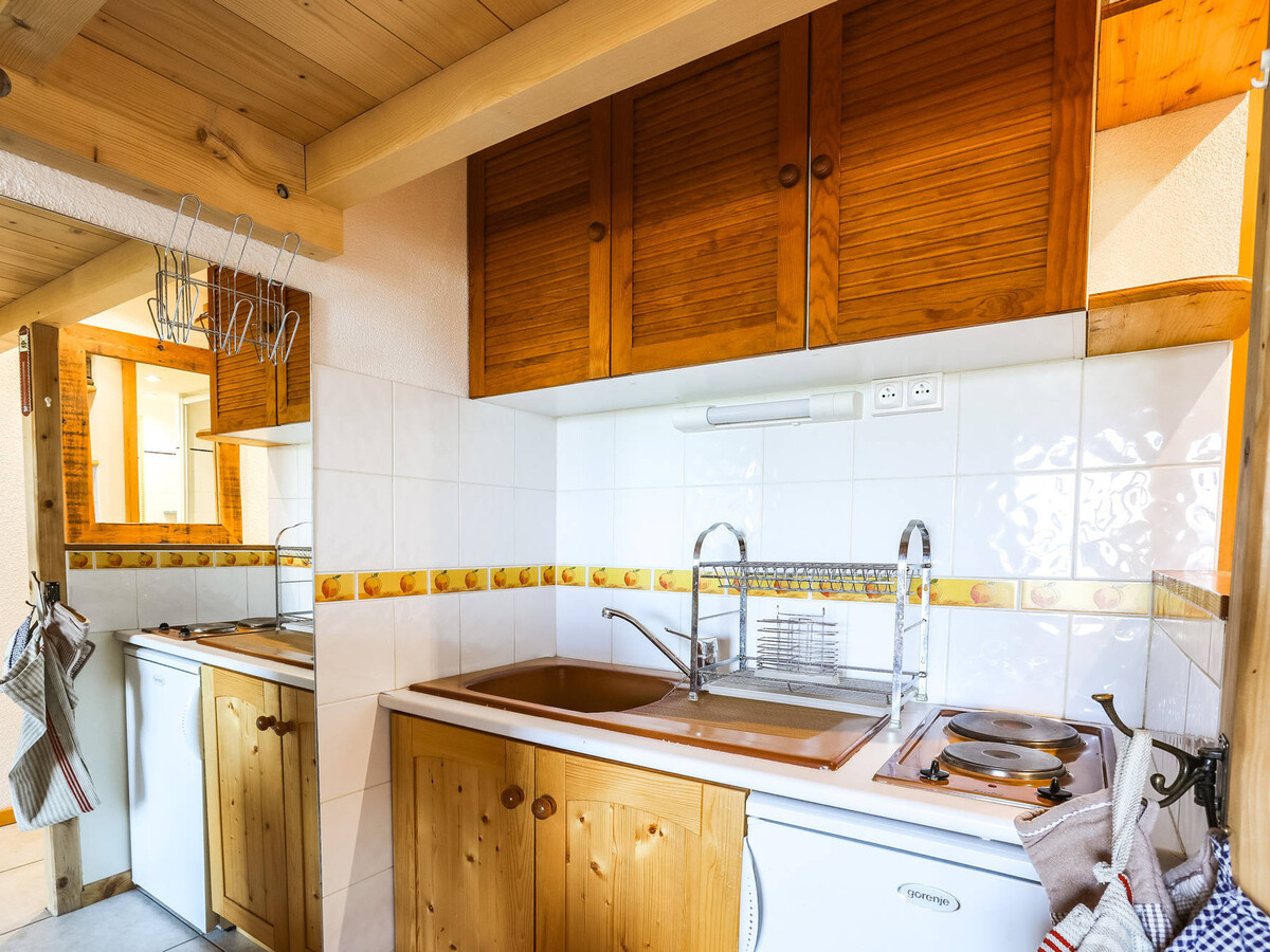 Studio cosy 3 pers Arc 1600, balcon, animaux admis - Photo 6