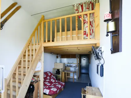 Location appartement à Les Arcs 1600, Studio cosy 3 pers Arc 1600, balcon, animaux admis