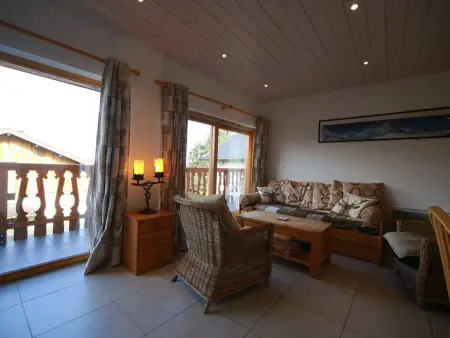 Location appartement à Les Carroz d'Arâches, Appartement 3 pièces - 6 pers - Proche pistes et commerces, navette gratuite