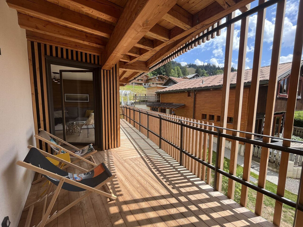 Appart 4 pers. aux Carroz, 350 m des pistes, parking couvert - Photo 13