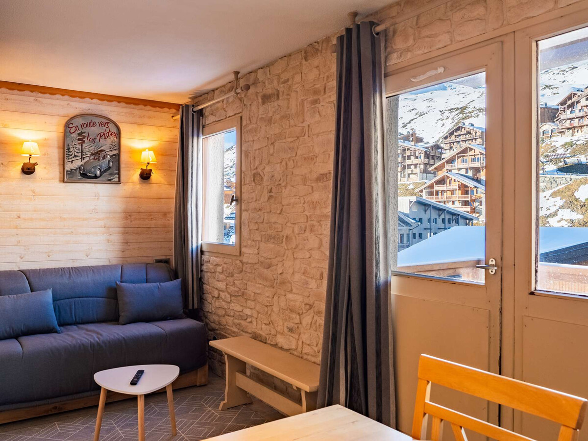 Appart 25m² rénové, balcon, centre Val Thorens - Photo 1