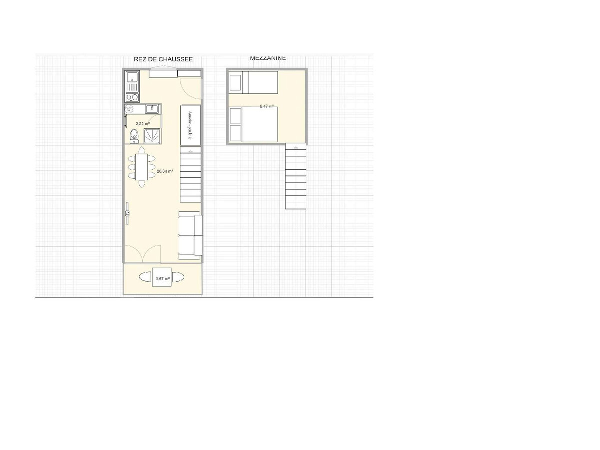 Studio mezzanine Les Saisies avec garage individuel - Photo 3