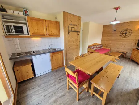 Location appartement à Valfréjus, Appartement 3 pièces pour 6, proche des pistes à Valfréjus