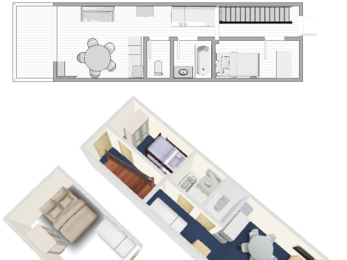 Studio 4 personnes Val-d'Isère, balcon Sud/Ouest - Photo 11