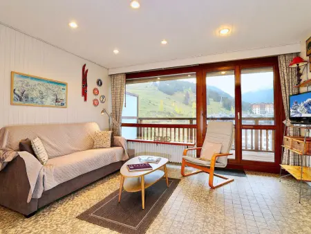 Location appartement à Courchevel, Studio rénové skis aux pieds, centre station 1650, 4 pers