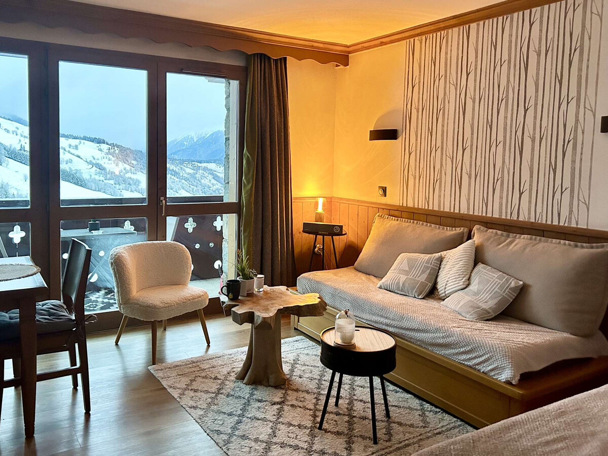 Studio rénové 2022, 5 personnes, accès direct pistes - Photo 1