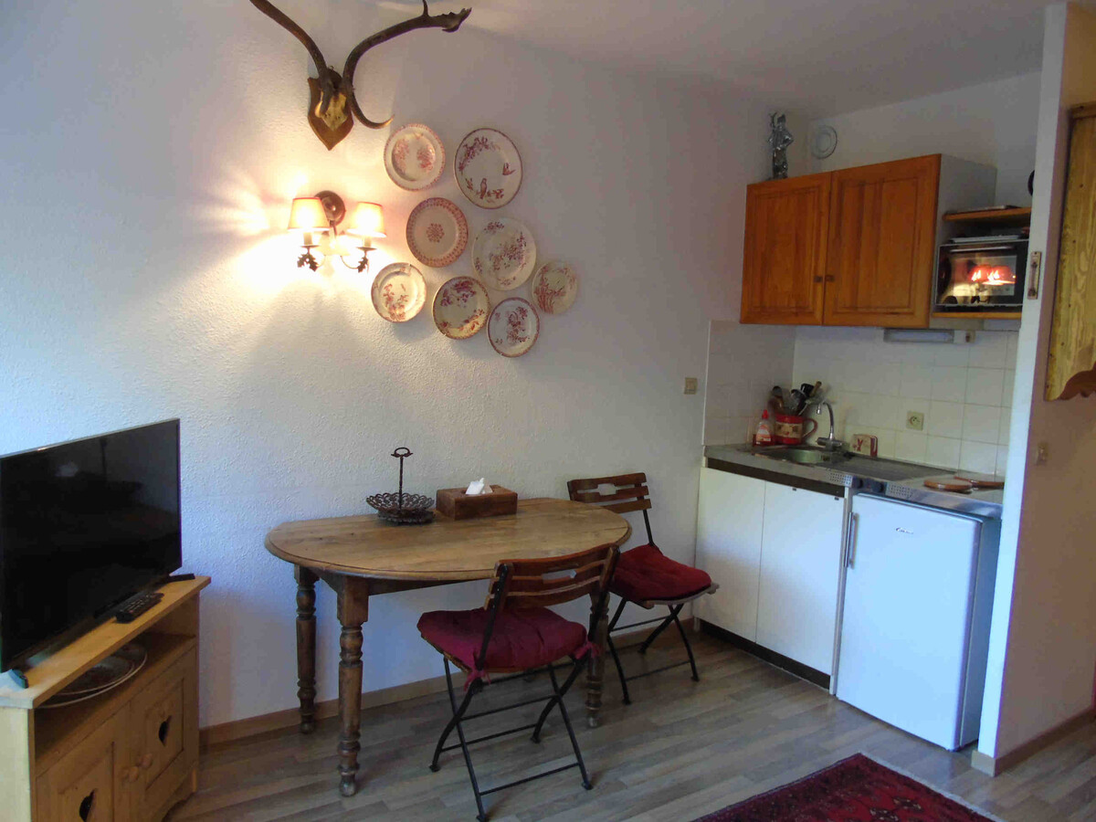 Studio 4 pers. Valfréjus, 50m télécabine, balcon - Photo 2