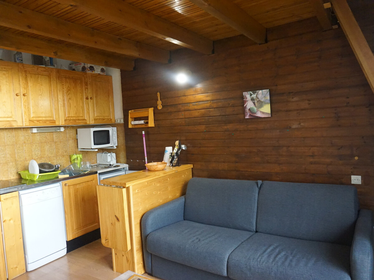 Studio cabine 23 m² à 50 m des pistes, Orcières Merlette - Photo 1