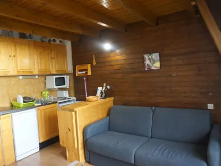 Location appartement à Orcières Merlette, Studio cabine lumineux pour 4 personnes à Orcières Merlette, proche des pistes