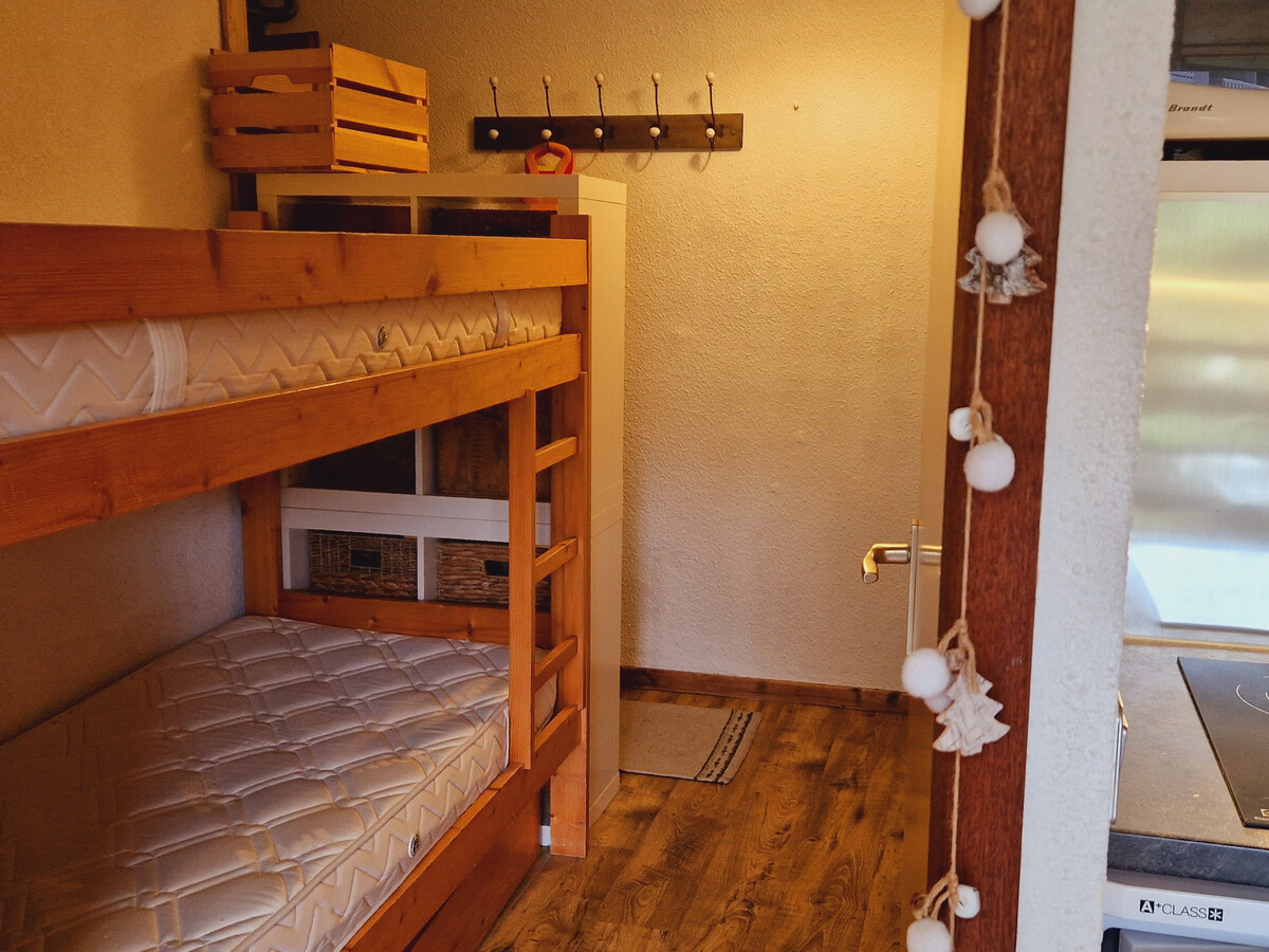 Studio 24 m² balcon vue vallée, pistes à proximité - Photo 10