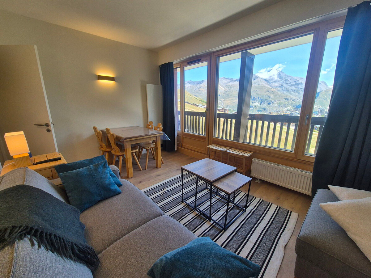 2 pièces cabine skis aux pieds, balcon montagne, Tignes - Photo 5