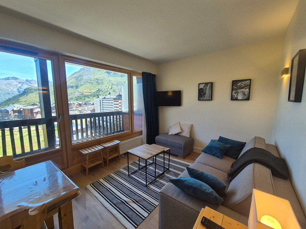 2 pièces cabine skis aux pieds, balcon montagne, Tignes - Photo 12