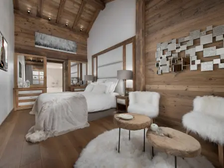 Chalet luxueux avec spa, piscine et vue sur pistes à Courchevel 1550 - Photo 4
