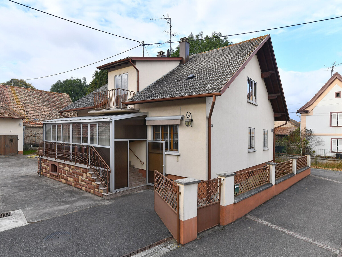 Gîte alsacien 6 pers. proche Colmar, jardin et parking - Photo 1