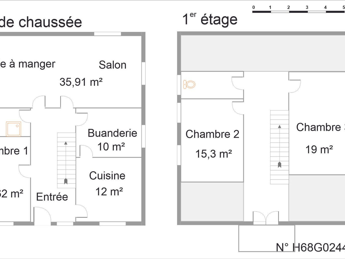 Gîte alsacien 6 pers. proche Colmar, jardin et parking - Photo 24