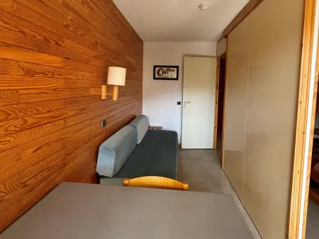 Location appartement à Belle Plagne, Studio pratique 3/4 pers, pied des pistes, animaux admis