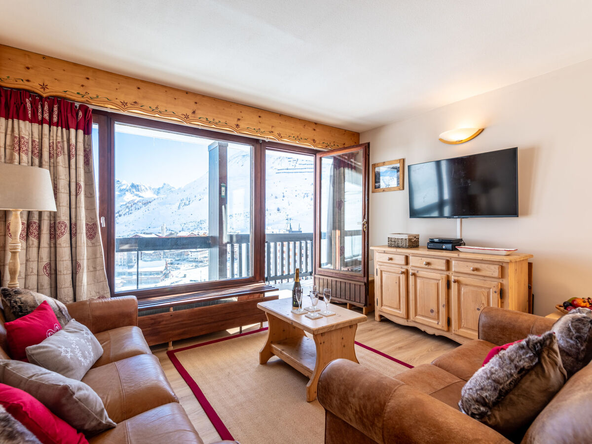 Apt 3 pièces Tignes, balcon sud-est vue pistes - Photo 1