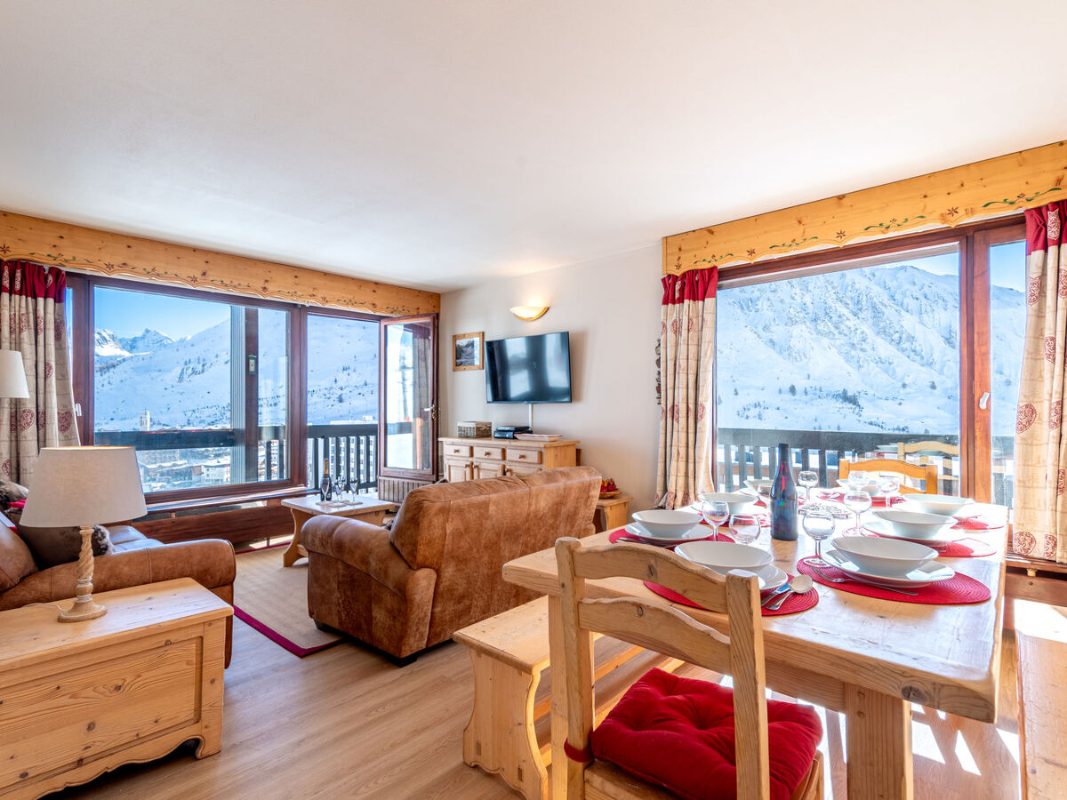 Apt 3 pièces Tignes, balcon sud-est vue pistes - Photo 9