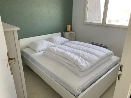 F2 Fort-Mahon-Plage : balcon, parking privé, animaux OK : photo 6