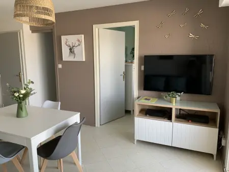 F2 Fort-Mahon-Plage : balcon, parking privé, animaux OK : photo 15