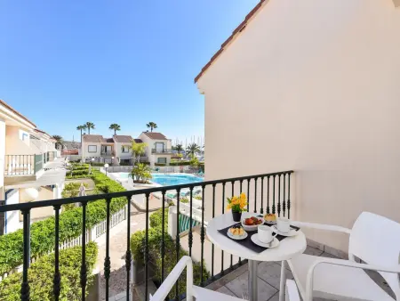 Cabosos 4 - Appartement 2 ch. Maspalomas, piscine : photo 19