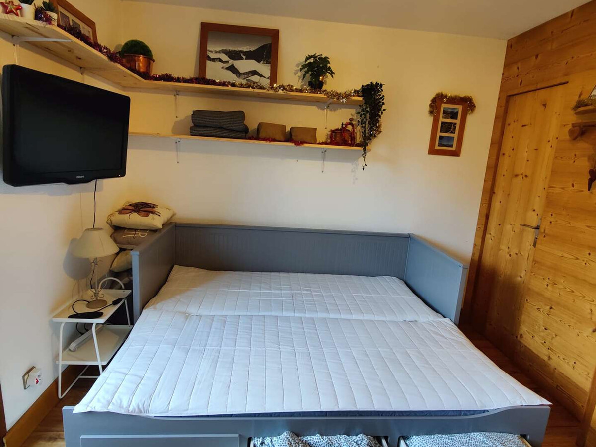 Studio 19m² terrasse sud-ouest, parking couvert, navette ski - Photo 3