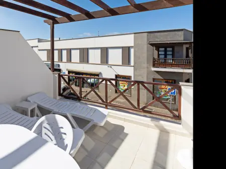 Sonora Beach Playa Blanca - Centre, 2 ch, terrasse : photo 11
