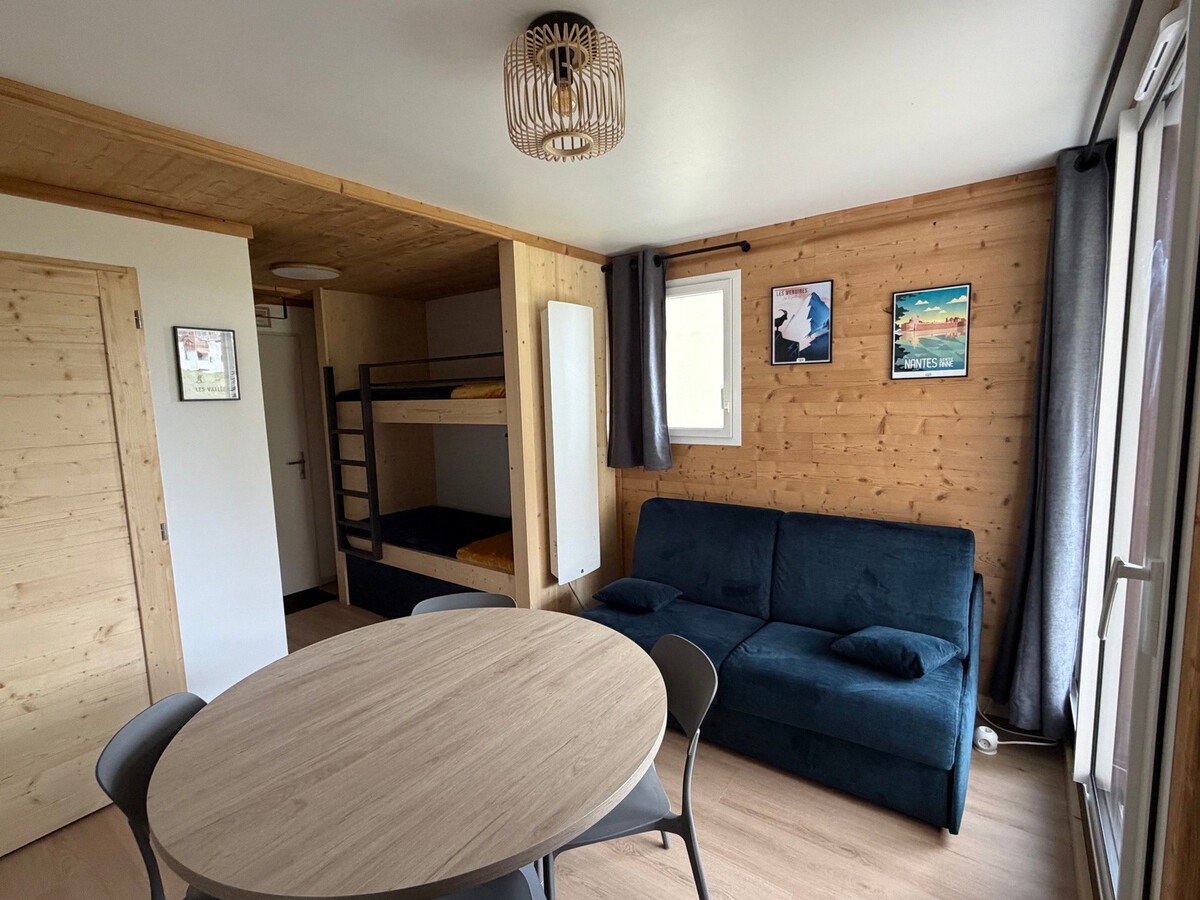 Appartement aux Menuires, 4 pers, vue pistes et ski direct - Photo 1