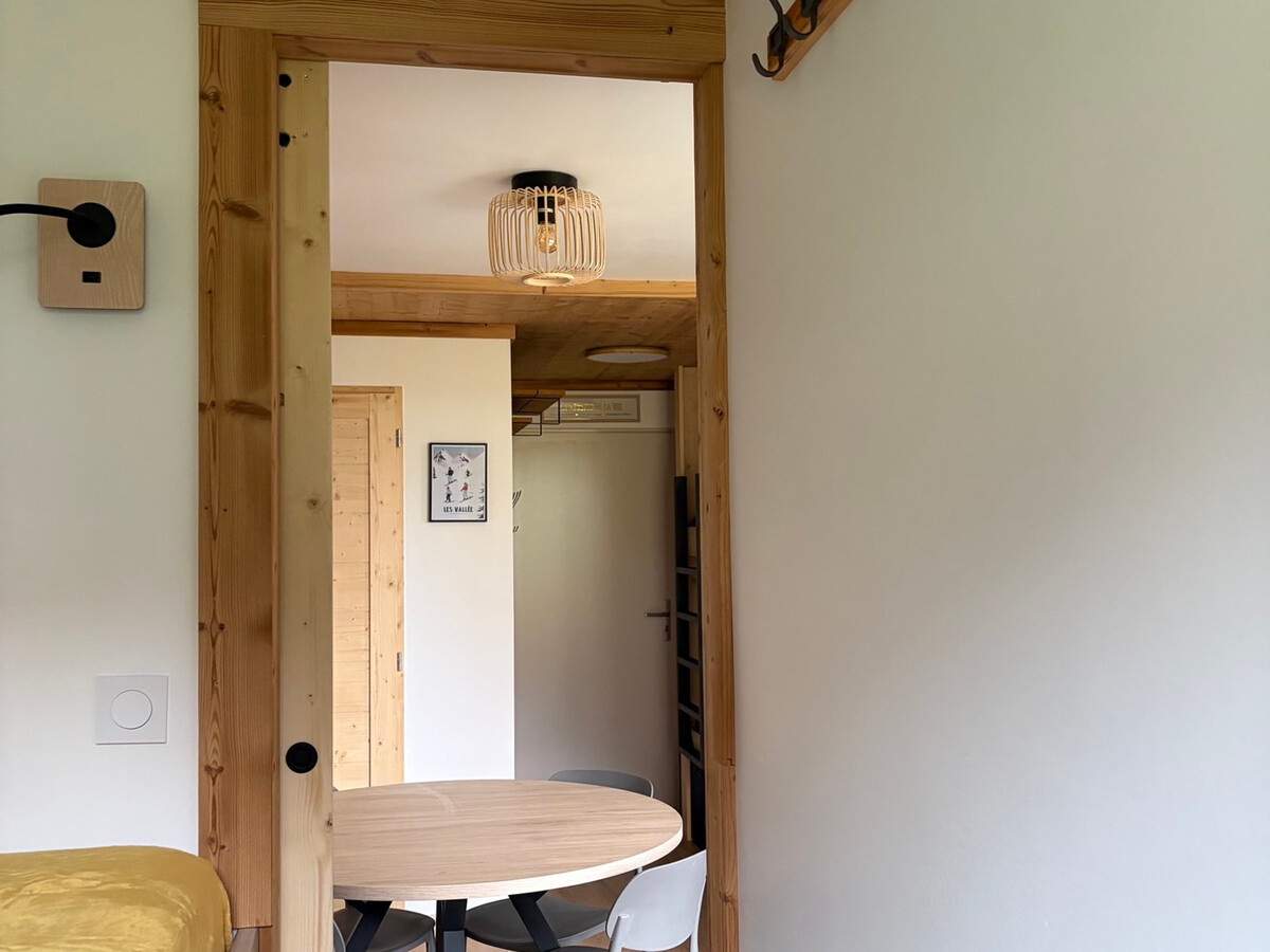 Appartement aux Menuires, 4 pers, vue pistes et ski direct - Photo 13