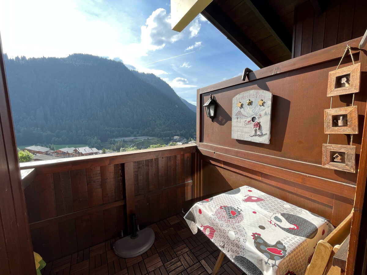 Studio 4 pers à Châtel, balcon vue montagnes - Photo 8