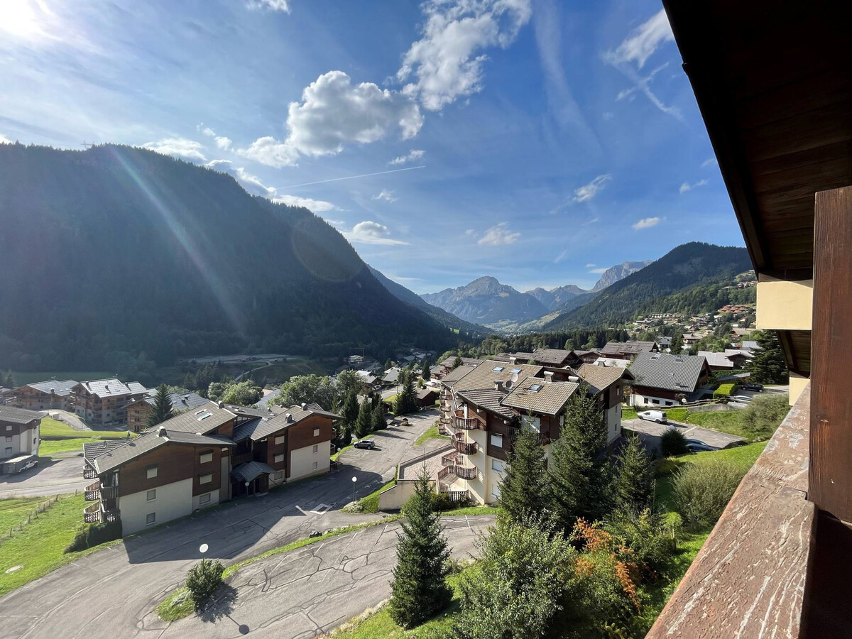 Studio 4 pers à Châtel, balcon vue montagnes - Photo 9