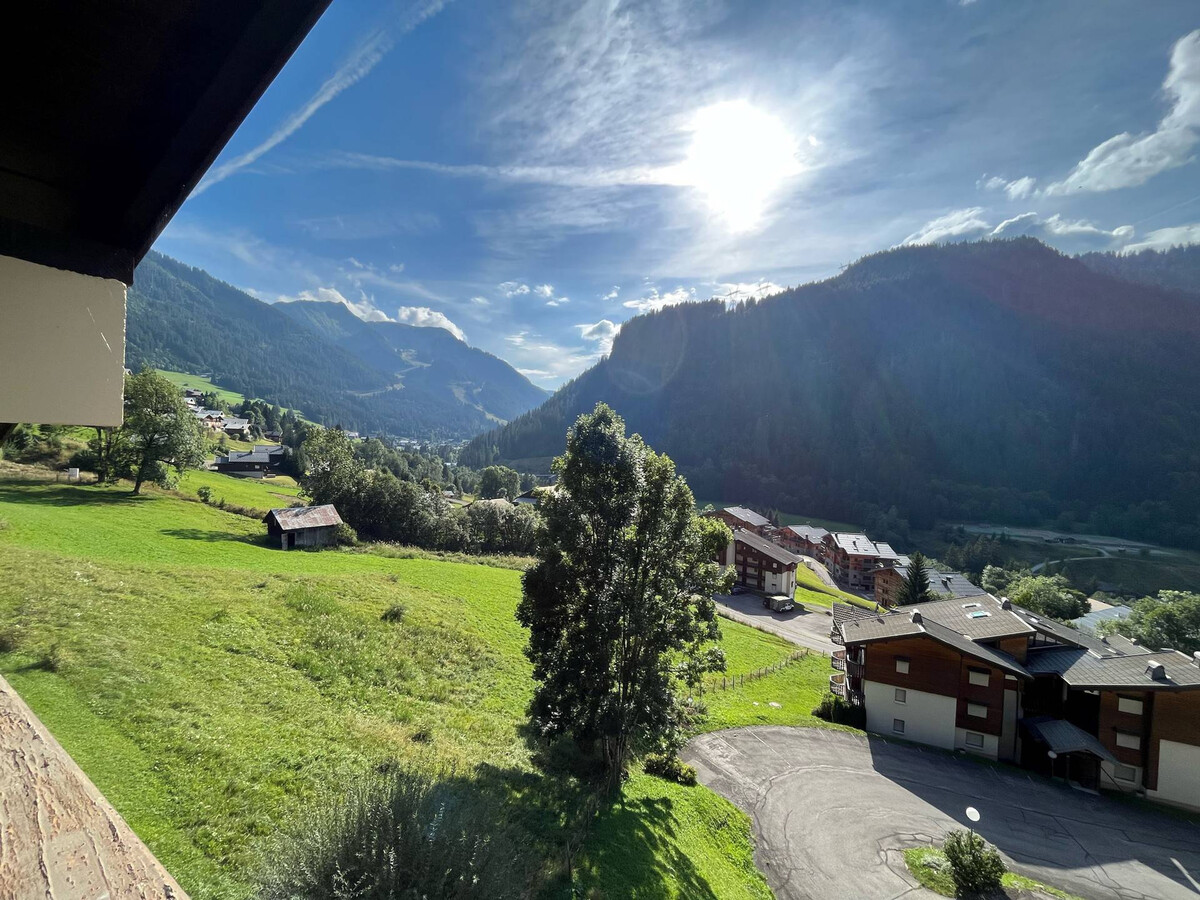 Studio 4 pers à Châtel, balcon vue montagnes - Photo 10