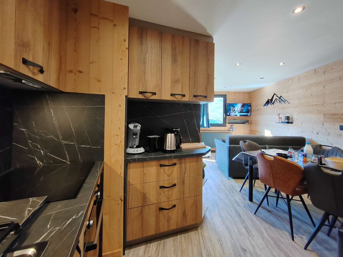 Appart 6 pers. rénové 2024, skis aux pieds à Val Thorens - Photo 2