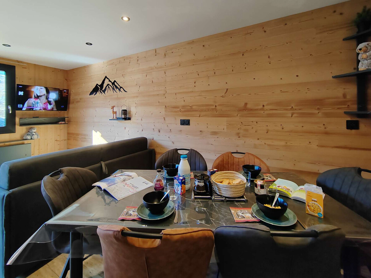 Appart 6 pers. rénové 2024, skis aux pieds à Val Thorens - Photo 5