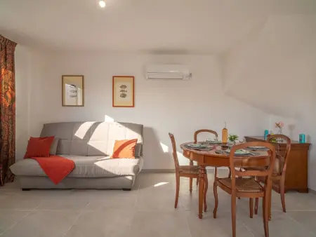 Maison Aubépines à 300 m de la plage, terrasse 70 m² : photo 10
