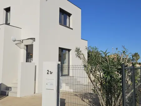 Maison Aubépines à 300 m de la plage, terrasse 70 m² : photo 25