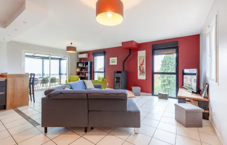 Maison avec piscine et vue mer sur le Cap Sicié : photo 3