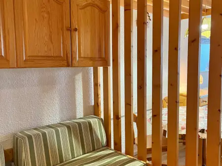 Studio rénové 39m² au pied des pistes avec balcon : photo 10