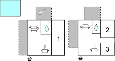 Location maison de vacances à Rogoznica