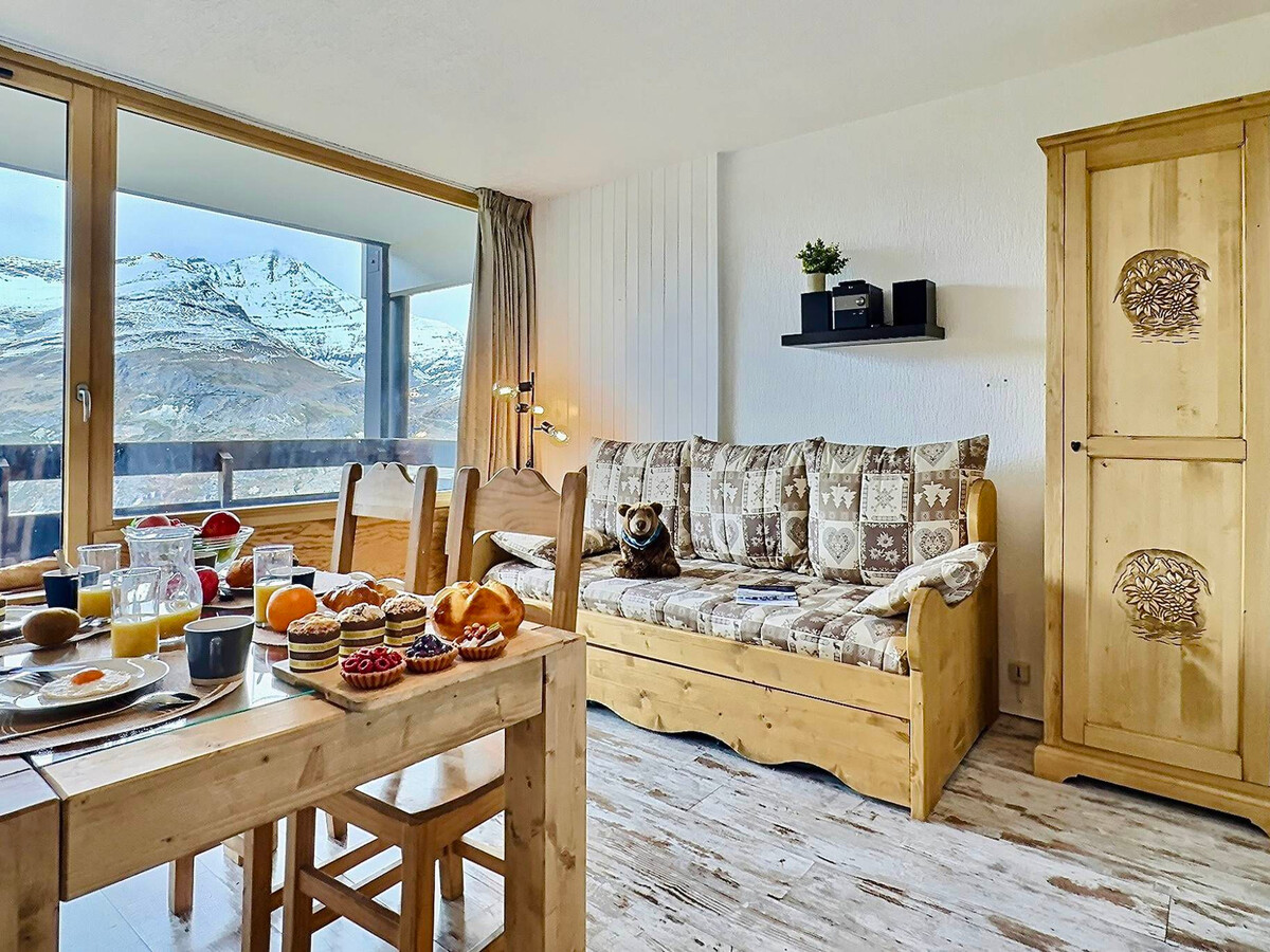 Studio 20m² rénové 4 pers., 5 min des pistes à Tignes - Photo 2