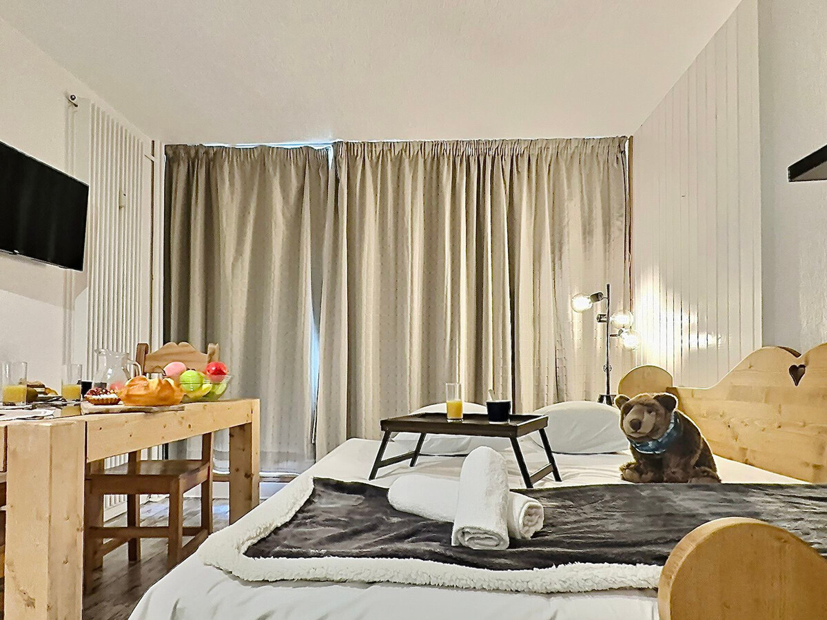 Studio 20m² rénové 4 pers., 5 min des pistes à Tignes - Photo 12
