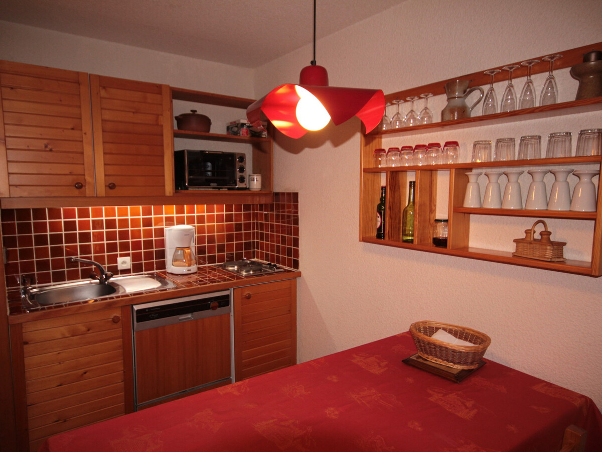 Studio cabine 3 pers. aux Saisies, balcon sud vue pistes - Photo 6