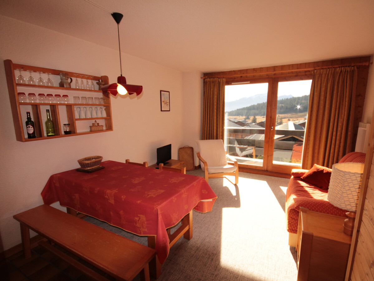 Studio cabine 3 pers. aux Saisies, balcon sud vue pistes - Photo 7