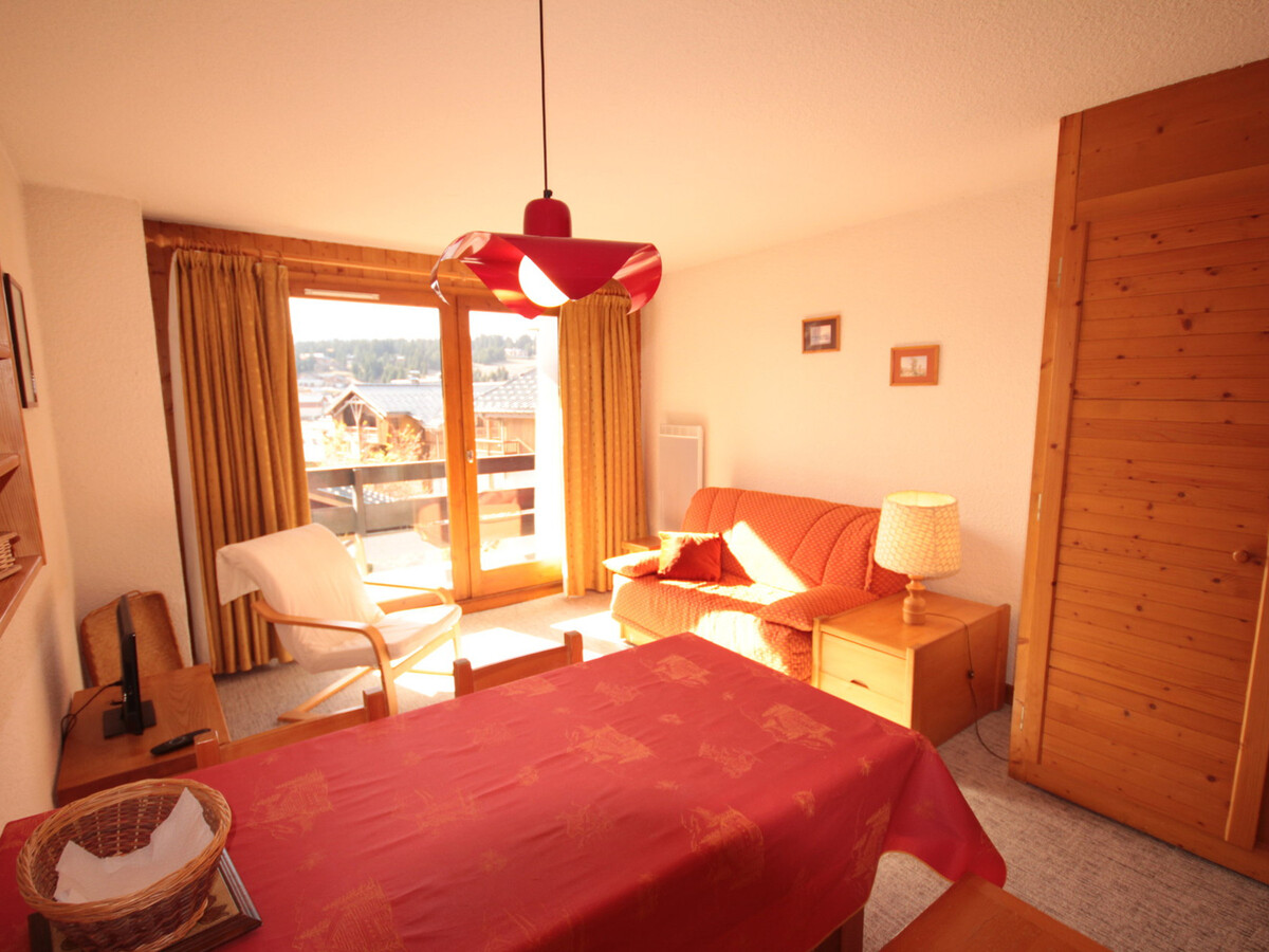 Studio cabine 3 pers. aux Saisies, balcon sud vue pistes - Photo 8