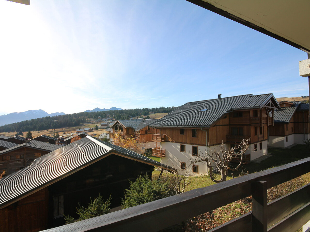 Studio cabine 3 pers. aux Saisies, balcon sud vue pistes - Photo 10