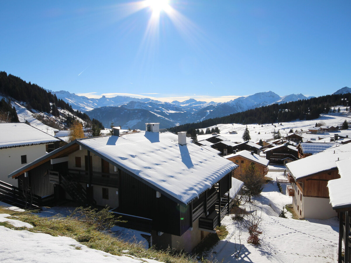 Studio cabine 3 pers. aux Saisies, balcon sud vue pistes - Photo 15
